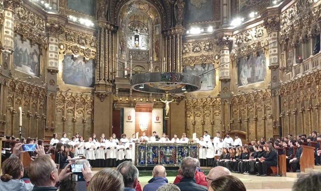 Congress of Pueri Cantores Catalonia in Montserrat